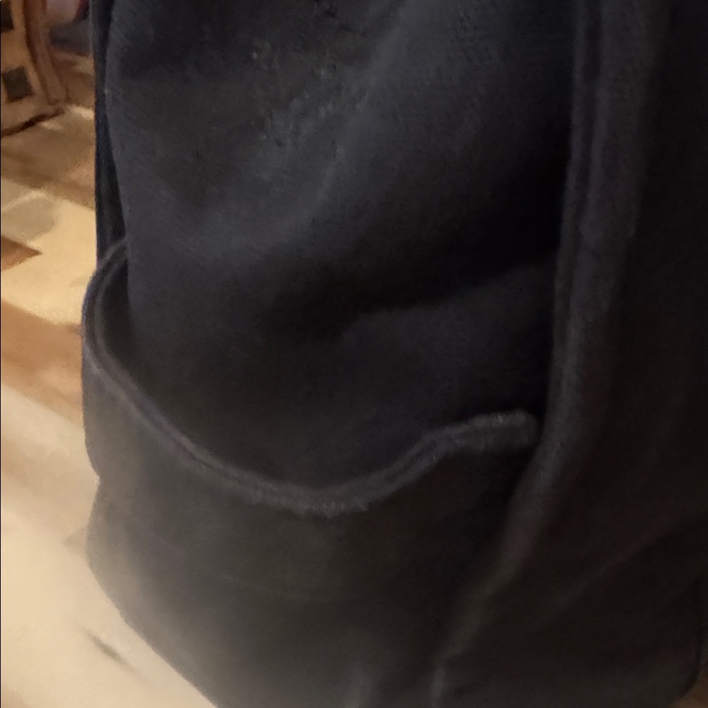 Marc Jacobs Black Canvas Tote with White Logo FIRM on price. - Picture 3 of 8